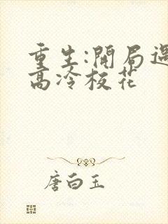 重生:开局遇到高冷校花