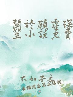 关于顾霆琛和时笙小说免费阅读