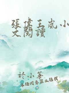 张伟王岚小说全文阅读