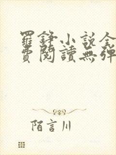 罗铮小说全文免费阅读无弹窗