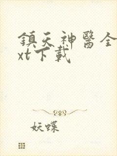 镇天神医全本txt下载