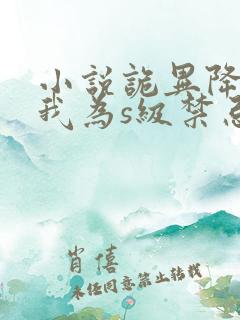 小说诡异降临:我为s级禁忌下载