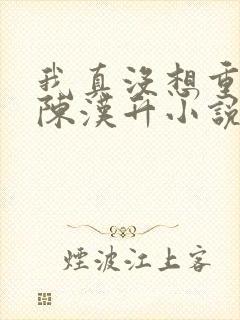 我真没想重生啊陈汉升小说下载