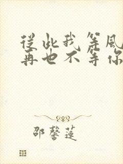 从此我等风等雨再也不等你是什么歌