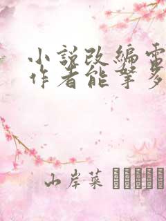 小说改编电视剧作者能拿多少钱