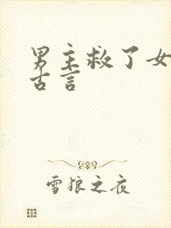 男主救了女主的古言