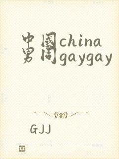 中国china男同gaygay
