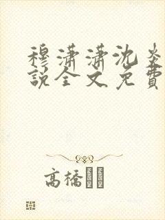 穆潇潇沈炎武小说全文免费阅读