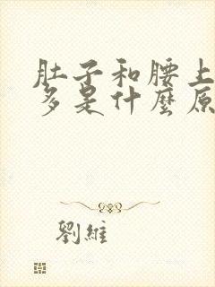 肚子和腰上赘肉多是什么原因