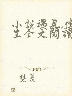 小说遇见,傅先生全文阅读