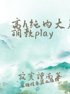 高h纯肉大尺度调教play