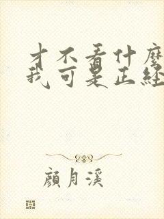 才不看什么文呢我可是正经人的小说