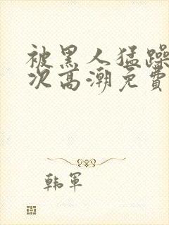 被黑人猛躁4o次高潮免费观看