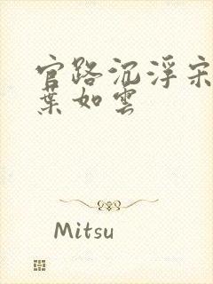 官路沉浮宋思铭叶如云