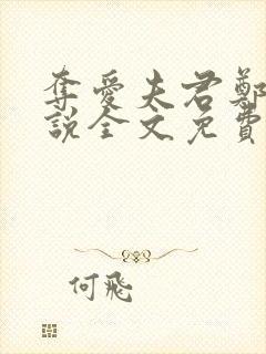 夺爱夫君郑媛小说全文免费阅读