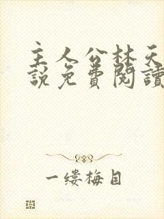 主人公林天的小说免费阅读