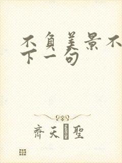 不负美景不负卿下一句