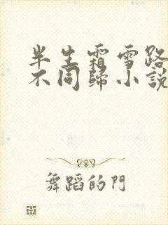 半生霜雪路一世不同归小说免费