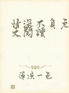 情深不负免费全文阅读
