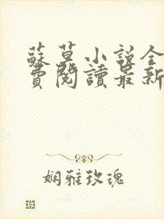 苏莫小说全文免费阅读最新章节