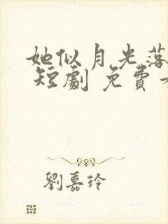 她似月光落我心 短剧 免费看