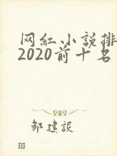 网红小说排行榜2020前十名