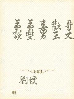 弟弟喜欢哥哥小说双男主文