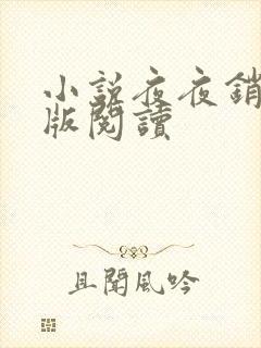 小说夜夜销魂正版阅读