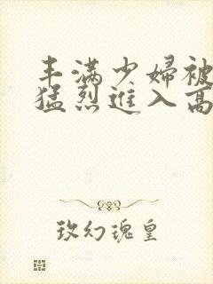 丰满少妇被粗大猛烈进入高清动漫