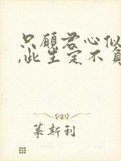 只愿君心似我心,此生定不负相思意