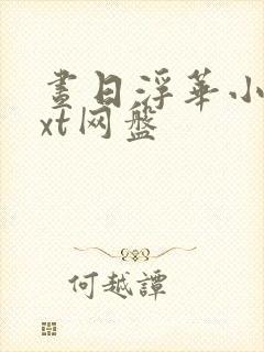 昼日浮华小说txt网盘