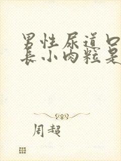 男性尿道口周围长小肉粒是怎么回事