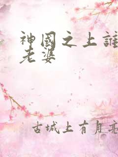 神国之上谁是大老婆