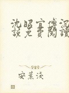 沈昭宜傅沉砚小说免费阅读最新章节