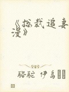 《总裁追妻路漫漫》