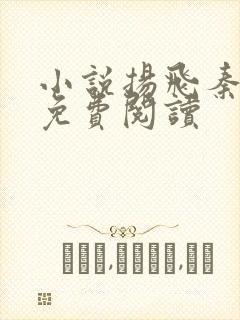 小说扬飞秦艳阳免费阅读