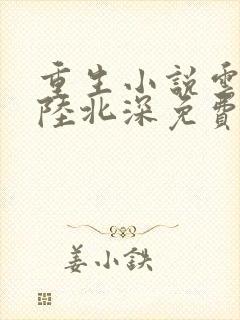 重生小说云七念陆北深免费阅读