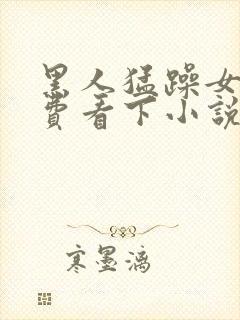 黑人猛躁女人免费看下小说