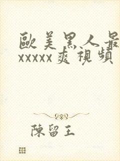 欧美黑人最猛性xxxxx爽视频