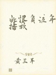 此恨负流年免费播放