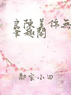 良陈美锦无弹窗笔趣阁
