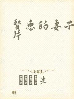 贤惠的妻子伦理片