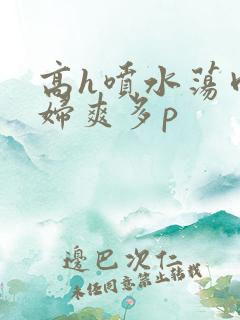 高h喷水荡肉少妇爽多p