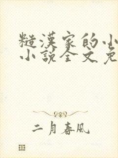 糙汉家的小娇夫小说全文免费阅读