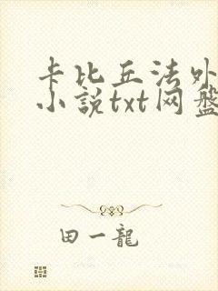 卡比丘法外之徒小说txt网盘