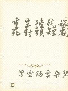 重生后我嫁给了死对头短剧