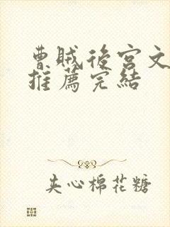 曹贼后宫文小说推荐完结