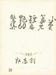 惊艳短篇小说合集60篇免费