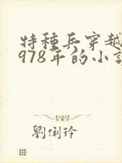 特种兵穿越回1978年的小说