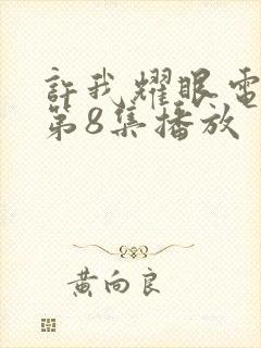 许我耀眼电视剧第8集播放